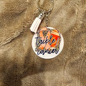 Handmade acrylic sublimated keychain